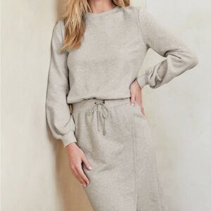 Cozy French Terry Sweatshirt dress